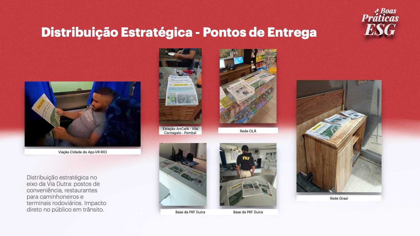 Slide 20 - Fotos de Distribuição Eixo Via Dutra
